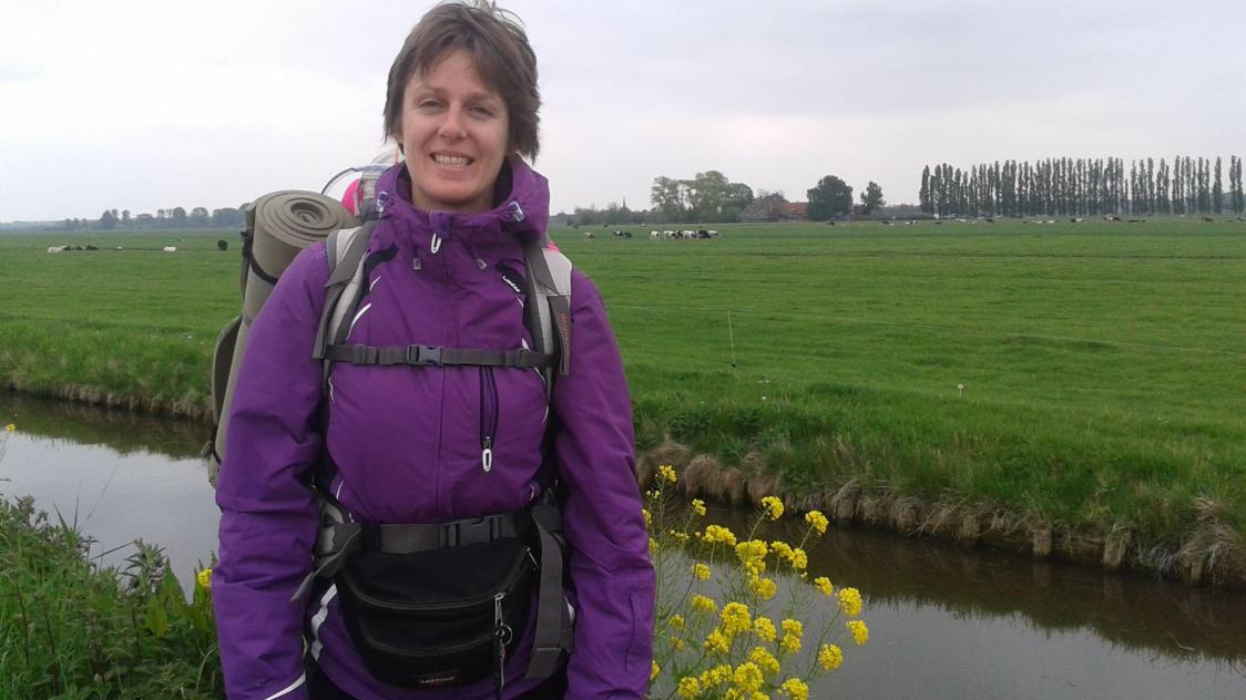 Linthes Elle a parcouru le GR5 en solitaire